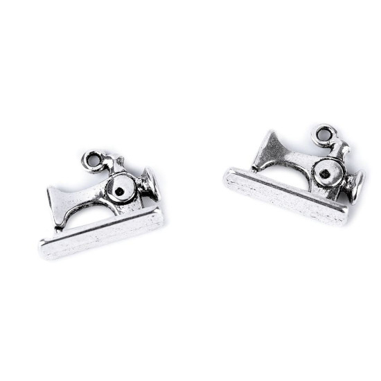 Anhänger nähmaschine 13x16 mm - Platine (4 Stücke) Anhänger nähmaschine 13x16 mm - Platine (4 Stücke)
