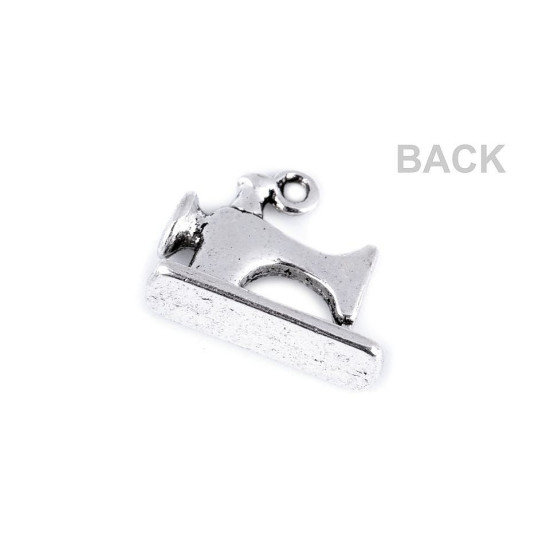Anhänger nähmaschine 13x16 mm - Platine (4 Stücke) Anhänger nähmaschine 13x16 mm - Platine (4 Stücke)