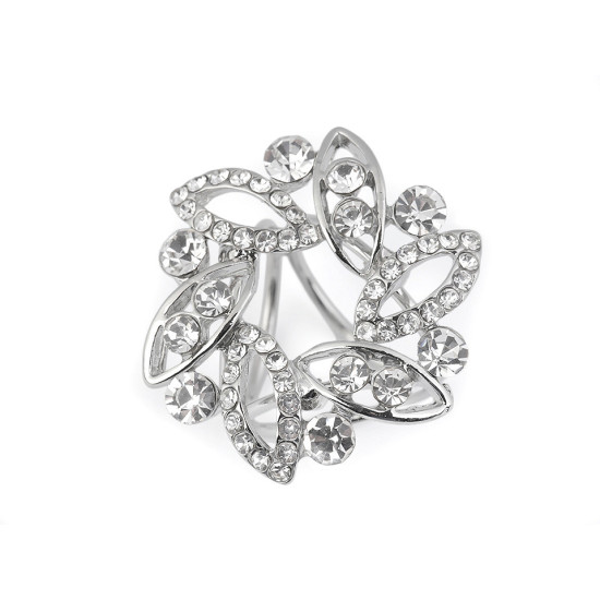 Boucle clip pour écharpe - Cristal (1 Pièce) Boucle clip pour écharpe - Cristal (1 Pièce)