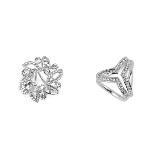 Boucle clip pour écharpe - Cristal (1 Pièce) Boucle clip pour écharpe - Cristal (1 Pièce)