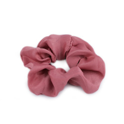Gumka scrunchie do włosów - Stary róż (1 Sztuka)