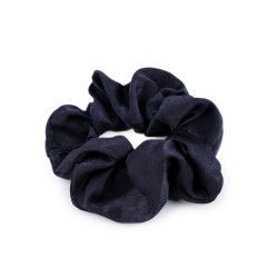 Gumka scrunchie do włosów - Granatowy (1 Sztuka)