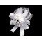 Bracelet de demoiselles d’honneur fleur - Blanc (1 Pièce)