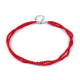 Imitation pearl necklace - Red (12 Pieces)