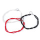 Imitation pearl necklace - Red (12 Pieces)