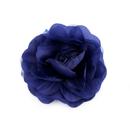 Brosche / verzierung rose ø10 cm - Rot (5 Stücke)