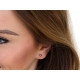Pendientes de acero inoxidable - Oro (1 Par) Pendientes de acero inoxidable - Oro (1 Par)