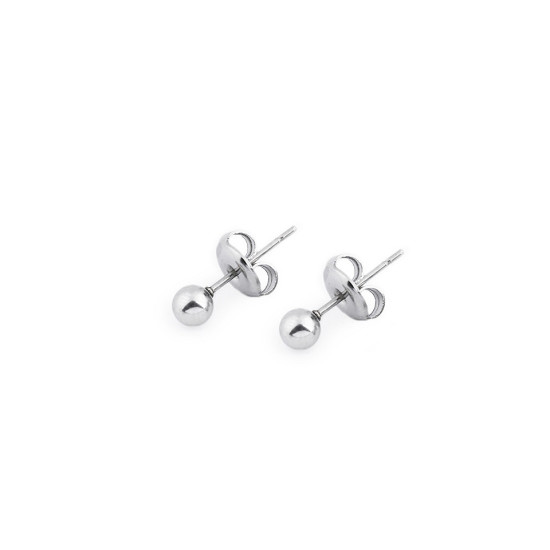 Pendientes de acero inoxidable - Oro (1 Par) Pendientes de acero inoxidable - Oro (1 Par)