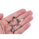 Anhänger herz 10 x 12 mm - Platine (10 Stücke) Anhänger herz 10 x 12 mm - Platine (10 Stücke)