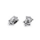 Koraliki metalowe żółw 10x14 mm - Platyna (5 Sztuki) Koraliki metalowe żółw 10x14 mm - Platyna (5 Sztuki)