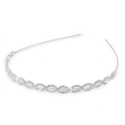 Opaska do włosów sztrasowa - Crystal (1 Sztuka)