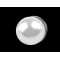 Decorative pearl head brooch / pin - White (1 Piece)