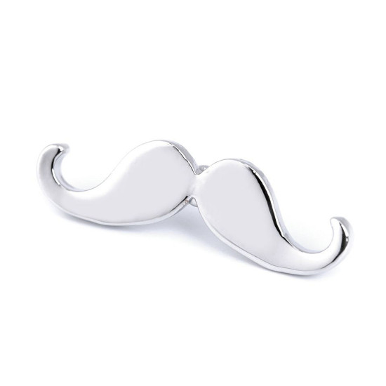 Broszka / pins gitara, samolot - Platyna (6 Sztuki)