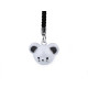 Fityegő kulcsra csengettyű, pingvin, panda, smajli, egér, majom - Fehér (1 Darab) Fityegő kulcsra csengettyű, pingvin, panda, smajli, egér, majom - Fehér (1 Darab)