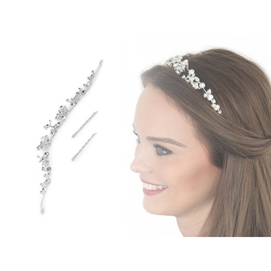 Accesoriu de păr cu strasuri - Cristal (1 Bucată) Accesoriu de păr cu strasuri - Cristal (1 Bucată)