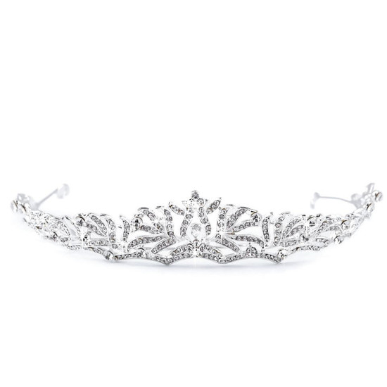 Diadem / tiara sztrasowa - Crystal (1 Sztuka) Diadem / tiara sztrasowa - Crystal (1 Sztuka)