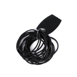 Elastic hair ties - Black (1 Card)