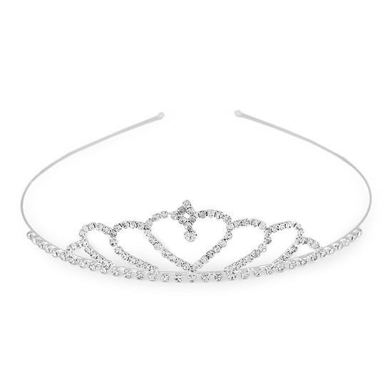 Diadem / tiara sztrasowa - Crystal (12 Sztuki) Diadem / tiara sztrasowa - Crystal (12 Sztuki)