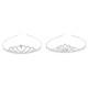Diadem / tiara sztrasowa - Crystal (12 Sztuki) Diadem / tiara sztrasowa - Crystal (12 Sztuki)
