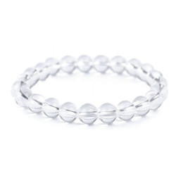 Bransoletka z minerałów, kryształ - Crystal (1 Sztuka)