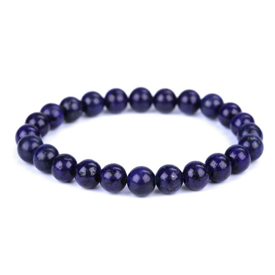 Bransoletka z minerałami, lapis lazuli - Lapis lazuli (1 Sztuka) Bransoletka z minerałami, lapis lazuli - Lapis lazuli (1 Sztuka)