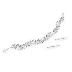 Accesoriu de păr cu strasuri - Cristal (1 Bucată)