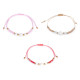 Shamballa bracelet with beads - Mix variations (24 Pieces) Shamballa bracelet with beads - Mix variations (24 Pieces)