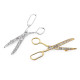 Forbici per spille, con strass - Oro (2 Pezzi) Forbici per spille, con strass - Oro (2 Pezzi)