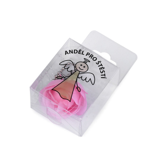 Aniołek na szczęście w pudełeczku - Niebieskoszary (1 Sztuka) Aniołek na szczęście w pudełeczku - Niebieskoszary (1 Sztuka)