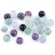 Mineral / gemstone beads fluorit ø8 mm - Fluorit (8 Pieces) Mineral / gemstone beads fluorit ø8 mm - Fluorit (8 Pieces)