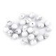 Mineral / gemstone beads howlit ø8 mm - Howlit (12 Pieces) Mineral / gemstone beads howlit ø8 mm - Howlit (12 Pieces)