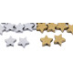 Perles en bois - étoile métallisée, ø 19 mm - Argent (20 Pièces) Perles en bois - étoile métallisée, ø 19 mm - Argent (20 Pièces)