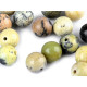 Perle minerali - diaspro giallo, ø 6 mm - Giallo verde (59 Pezzi) Perle minerali - diaspro giallo, ø 6 mm - Giallo verde (59 Pezzi)