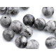 Perle minerali - marmo, ø 6 mm - Grigio (116 Pezzi) Perle minerali - marmo, ø 6 mm - Grigio (116 Pezzi)