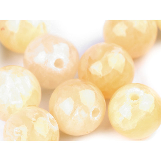 Koraliki minerały jadeit żółty ø8 mm - Jadeit żółty (15 Sztuki) Koraliki minerały jadeit żółty ø8 mm - Jadeit żółty (15 Sztuki)