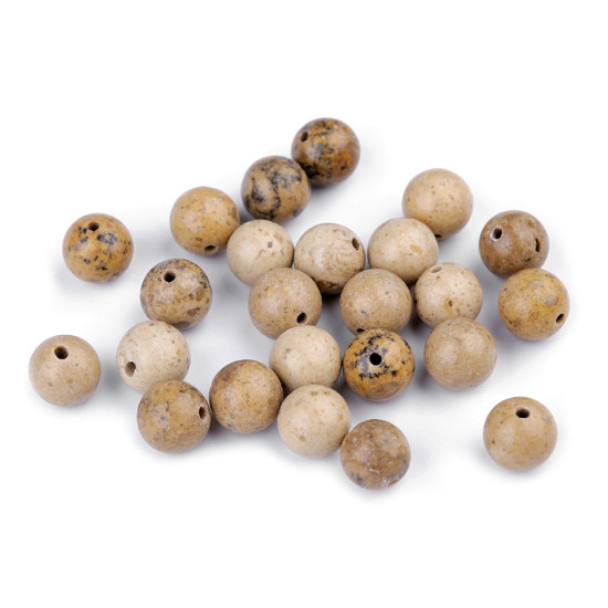 Koraliki minerały jaspis piaskowy ø8 mm - Jaspis piasek (10 Sztuki) Koraliki minerały jaspis piaskowy ø8 mm - Jaspis piasek (10 Sztuki)