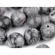 Perle minerali - marmo, ø 8 mm - Grigio (44 Pezzi) Perle minerali - marmo, ø 8 mm - Grigio (44 Pezzi)