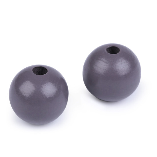 Korale drewniane ø40 mm - Brązowy (2 Sztuki) Korale drewniane ø40 mm - Brązowy (2 Sztuki)