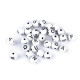 Koraliki modułowe plastikowe ø8 mm litery - Mix (100 Gramy) Koraliki modułowe plastikowe ø8 mm litery - Mix (100 Gramy)
