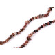 Mineral chips rodochrozite on nylon string - Pink (1 String) Mineral chips rodochrozite on nylon string - Pink (1 String)