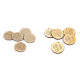 Kanwa drewniana / baza do haftu ø45 mm kwiatek, serce - Naturalny (20 Sztuki) Kanwa drewniana / baza do haftu ø45 mm kwiatek, serce - Naturalny (20 Sztuki)