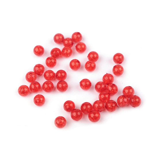 Cracked plastic beads ø8 mm - Transparent (30 Grams) Cracked plastic beads ø8 mm - Transparent (30 Grams)
