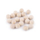 Billes en bois sans trous, ø 18 mm - Naturel clair (20 Pièces) Billes en bois sans trous, ø 18 mm - Naturel clair (20 Pièces)