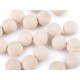 Wooden beads without holes ø20 mm - Natural light (20 Pieces) Wooden beads without holes ø20 mm - Natural light (20 Pieces)