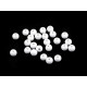 Plastic beads color ø8 mm - White (7 Grams) Plastic beads color ø8 mm - White (7 Grams)