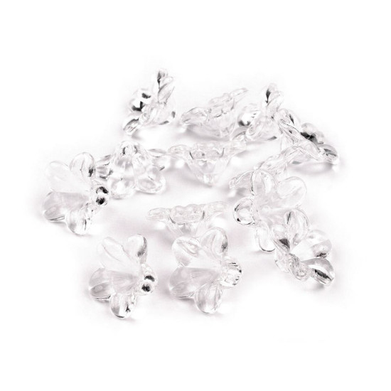 Koraliki plastikowe dzwoneczek 7x12 mm - Mix nr. 1 (20 Gramy) Koraliki plastikowe dzwoneczek 7x12 mm - Mix nr. 1 (20 Gramy)
