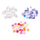 Koraliki plastikowe dzwoneczek 7x12 mm - Mix nr. 1 (20 Gramy) Koraliki plastikowe dzwoneczek 7x12 mm - Mix nr. 1 (20 Gramy)