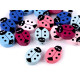 Koraliki drewniane 14x19 mm biedronka - Mix (20 Sztuki) Koraliki drewniane 14x19 mm biedronka - Mix (20 Sztuki)