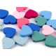 Koraliki drewniane 20x23 mm serduszka - Mix (20 Sztuki) Koraliki drewniane 20x23 mm serduszka - Mix (20 Sztuki)