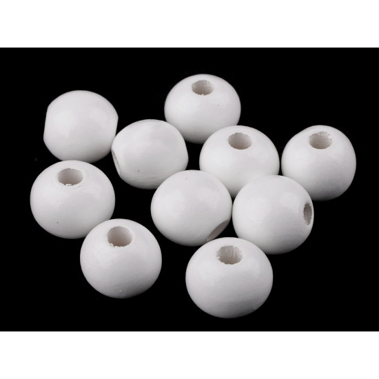 Fa gyöngy ø25 mm - Piros (200 Darabok) Fa gyöngy ø25 mm - Piros (200 Darabok)